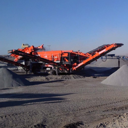 Dynamitrac TDH6118 for versatility and high volume processing and screening