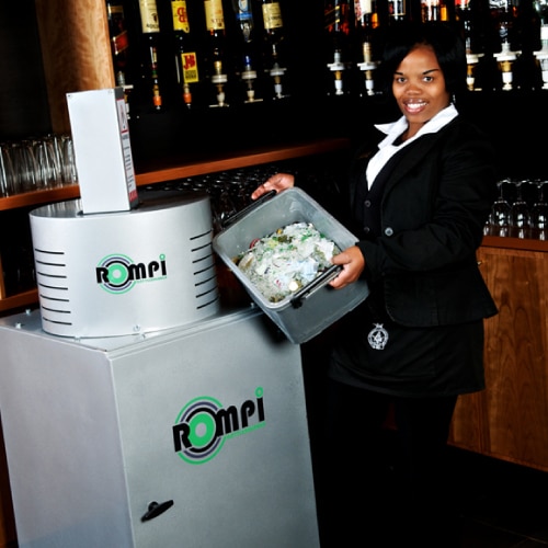 Rompi bottlebreaker for glass recycling