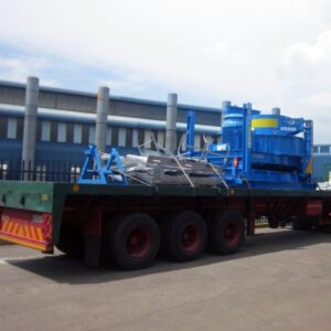 Twister vs 350 VSI crusher for OMV on the back of transport truck