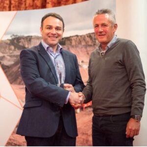 Pilot CEO receiving top honours at global Sandvik awards