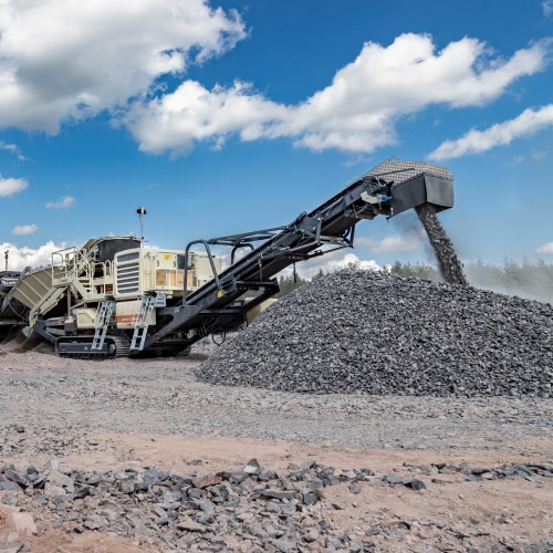 Sandvik mobile jaw crusher closed side setting css range and measurement