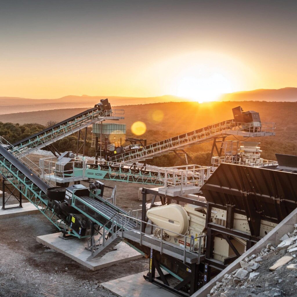 modular crushers, screens and processing units