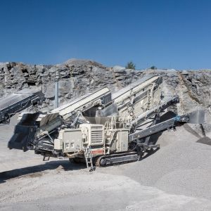 METSO LOKOTRACK LT330D MOBILE CRUSHING AND SCREENING PLANT