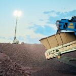 Generac Tower Lights working at a construction site
