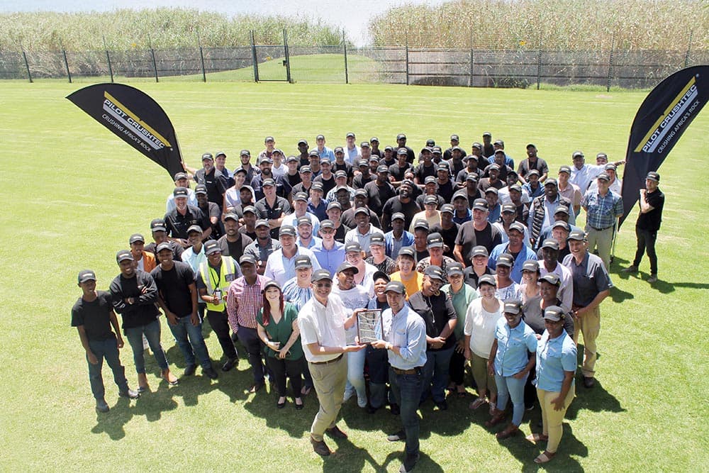 2022 Distributor of the Year Award from Metso Outotec