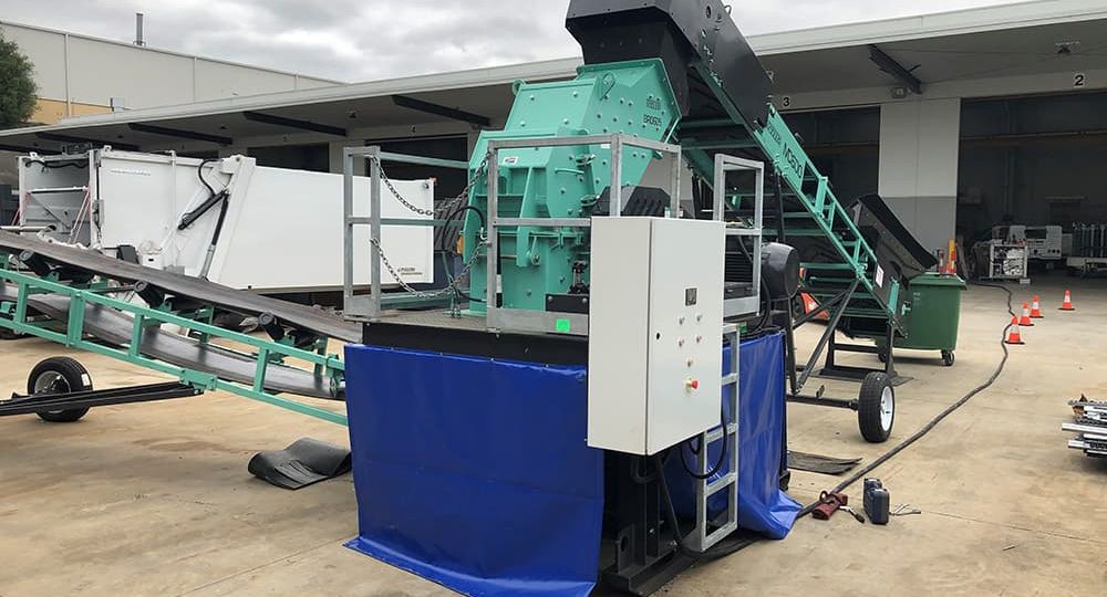 glass recycling equipment