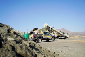 Pilot Crushtec crushing & screening