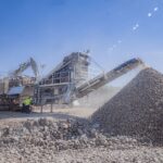 Jonsson crusher in action