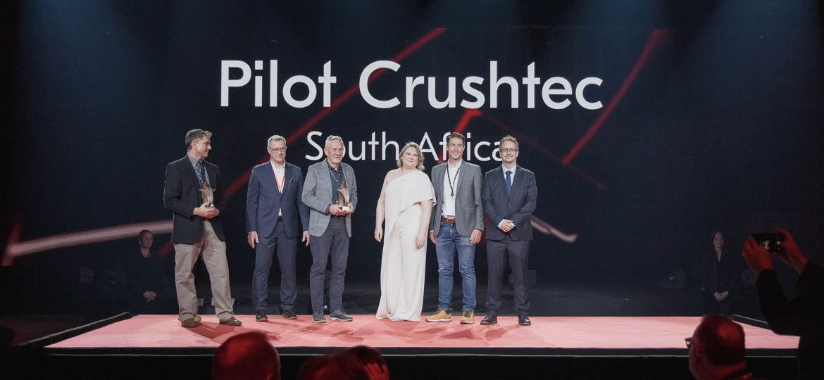 Pilot Crushtec wins 2 awards from Metso