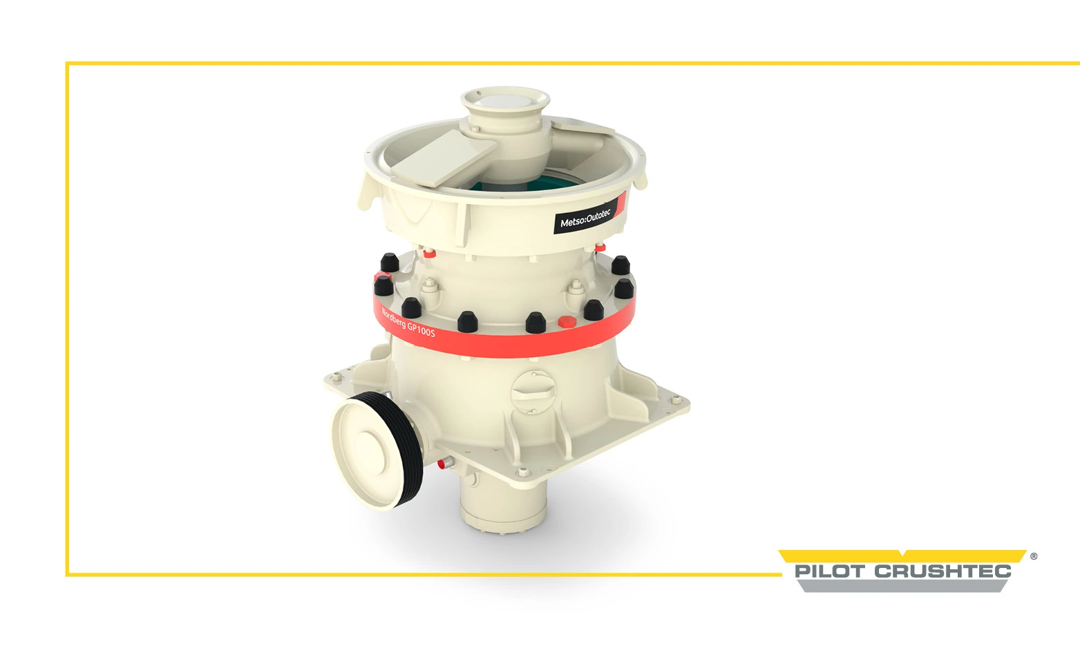 Metso Nordberg GP100S Cone Crusher