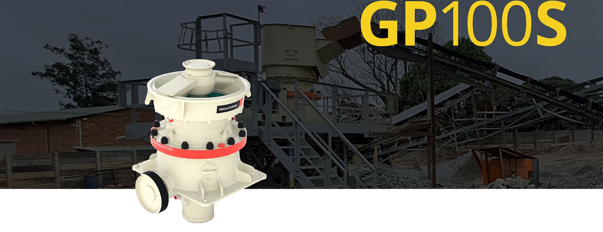 Metso GP100S Cone Crusher