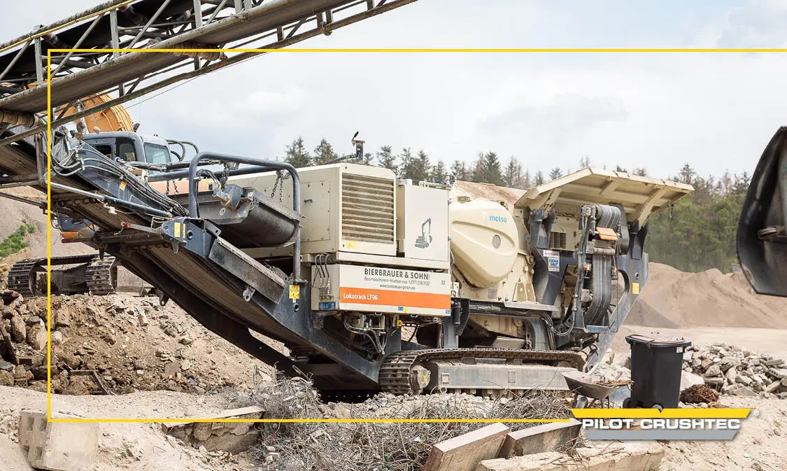 Lokotrack LT96 Mobile Jaw Crusher