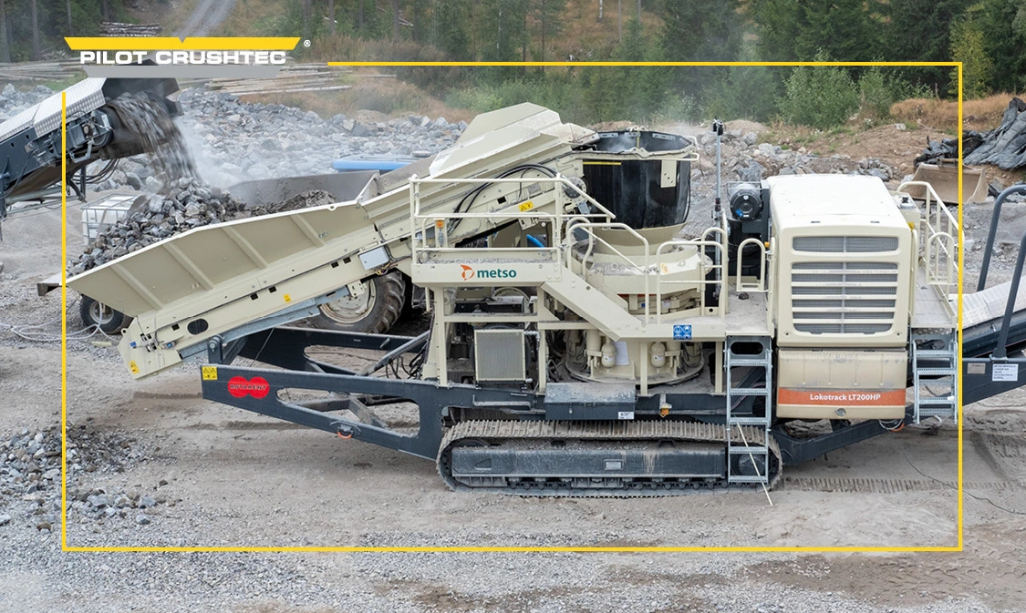 LT200HP Mobile Cone Crusher