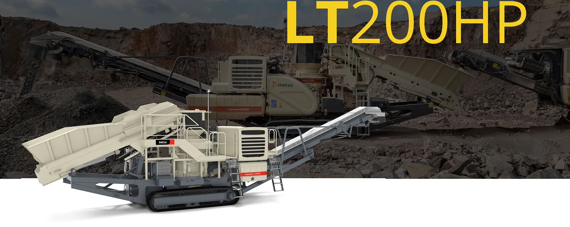 LT200HP Mobile Cone Crusher