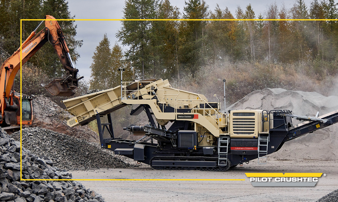 Lokotrack LT200HPX cone crusher