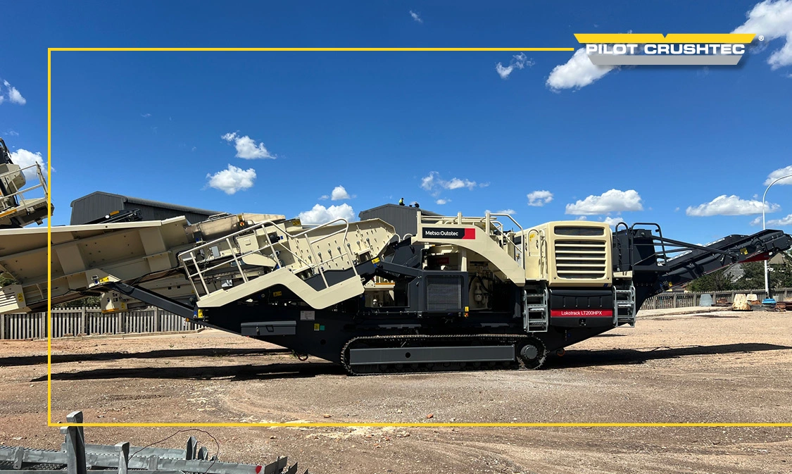 Lokotrack LT200HPX mobile cone crusher
