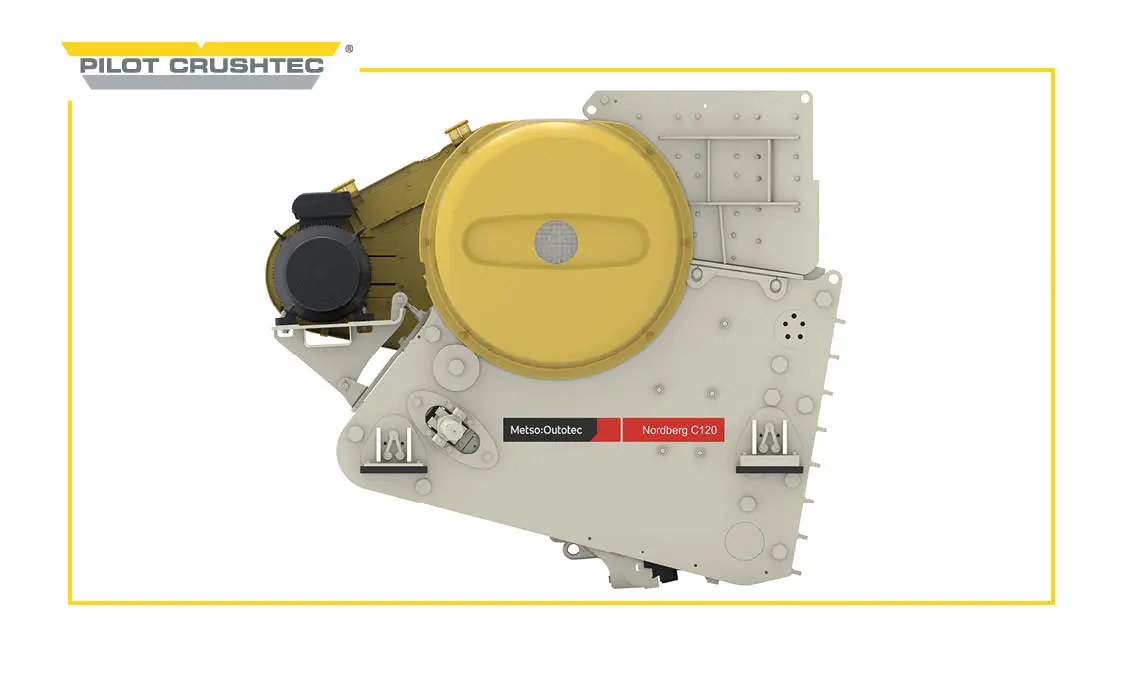 Metso:Outotec C120 Jaw Crusher