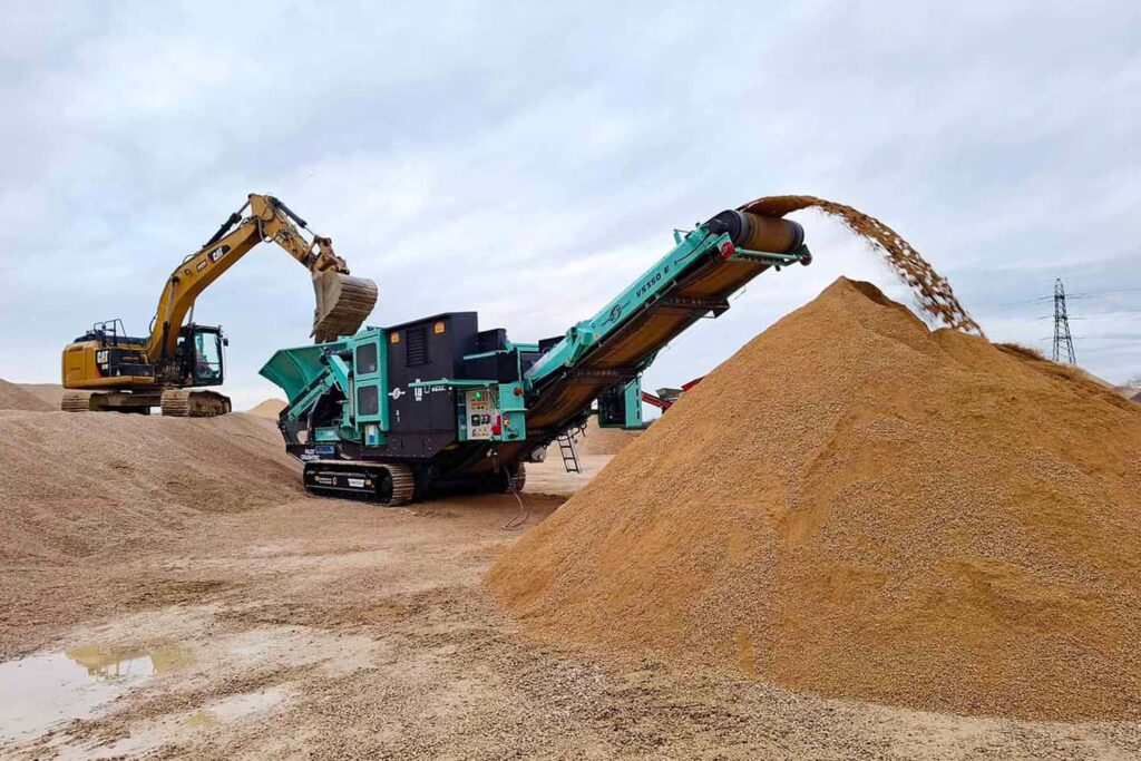 Pilot Crushtec’s TwisterTrac VS350E