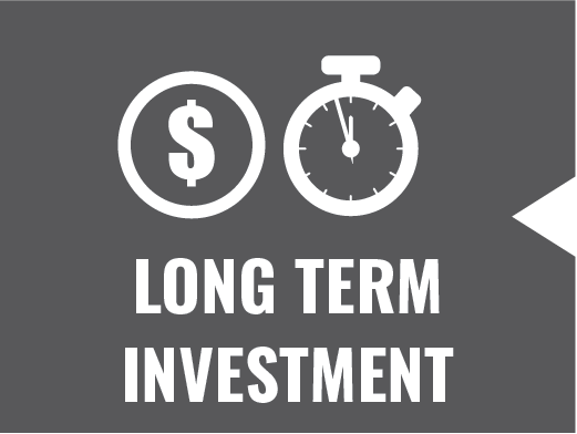 long term investment icon