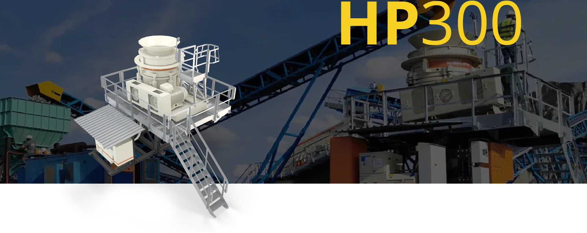 Pilot Modular Metso HP300 Cone Crusher Module