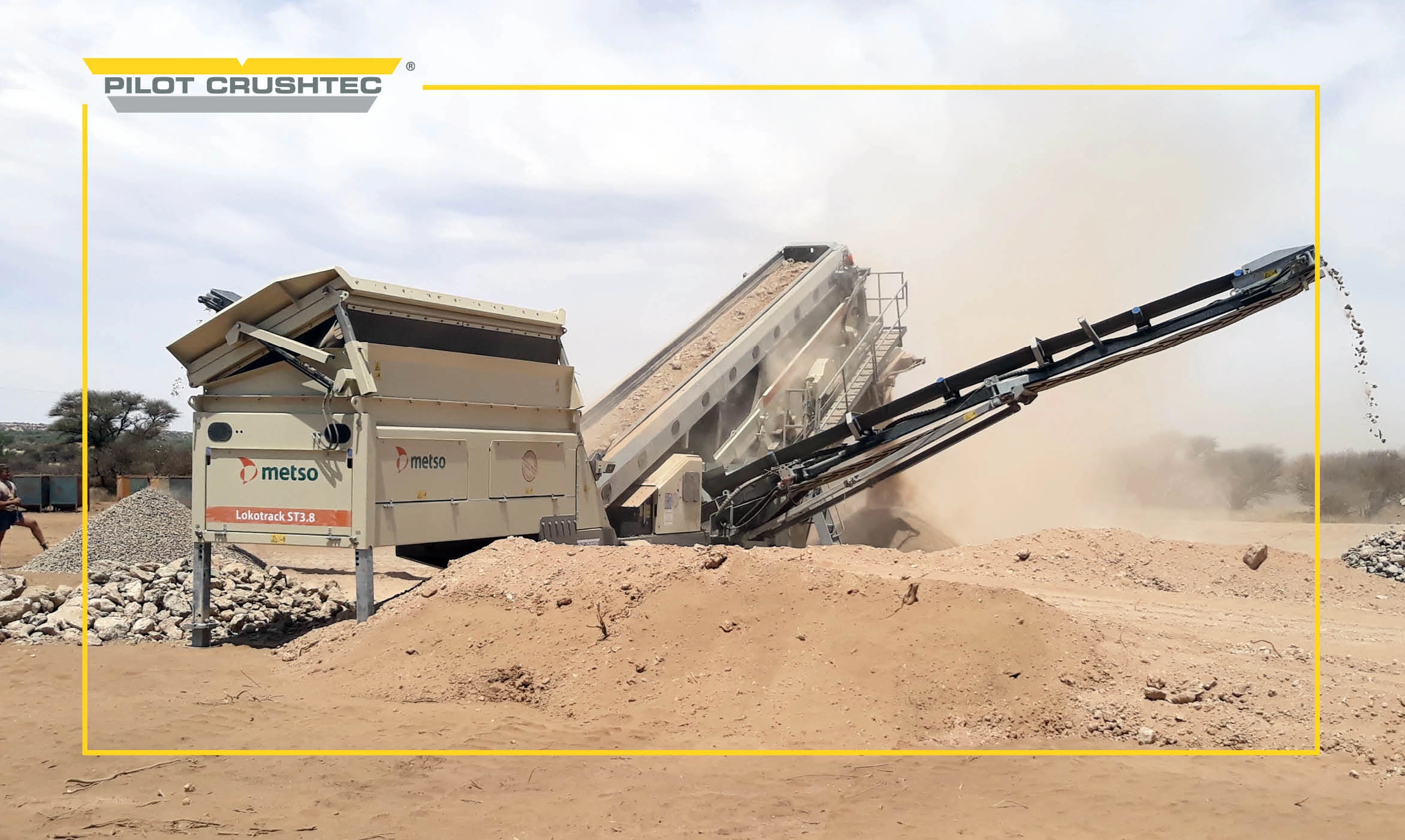 Lokotrack ST3.8 Mobile Screen