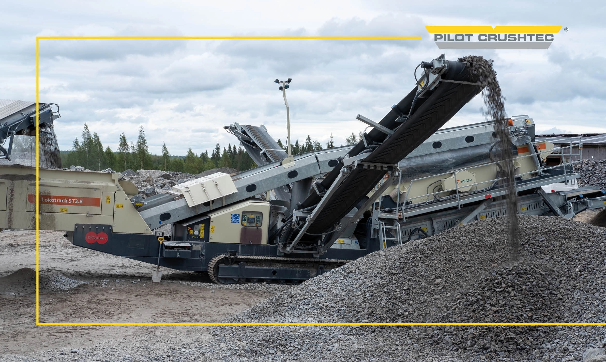 Lokotrack ST3.8 Mobile Screen