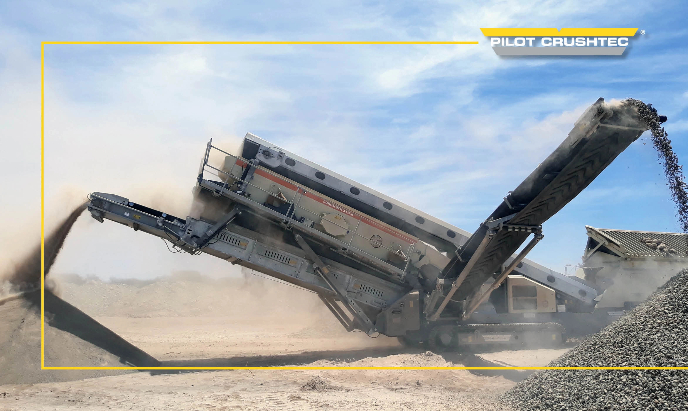 Lokotrack ST3.8 Mobile Screen